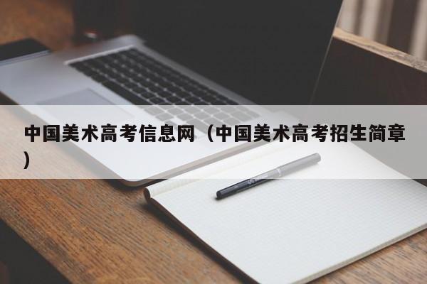 中国美术高考信息网（中国美术高考招生简章）